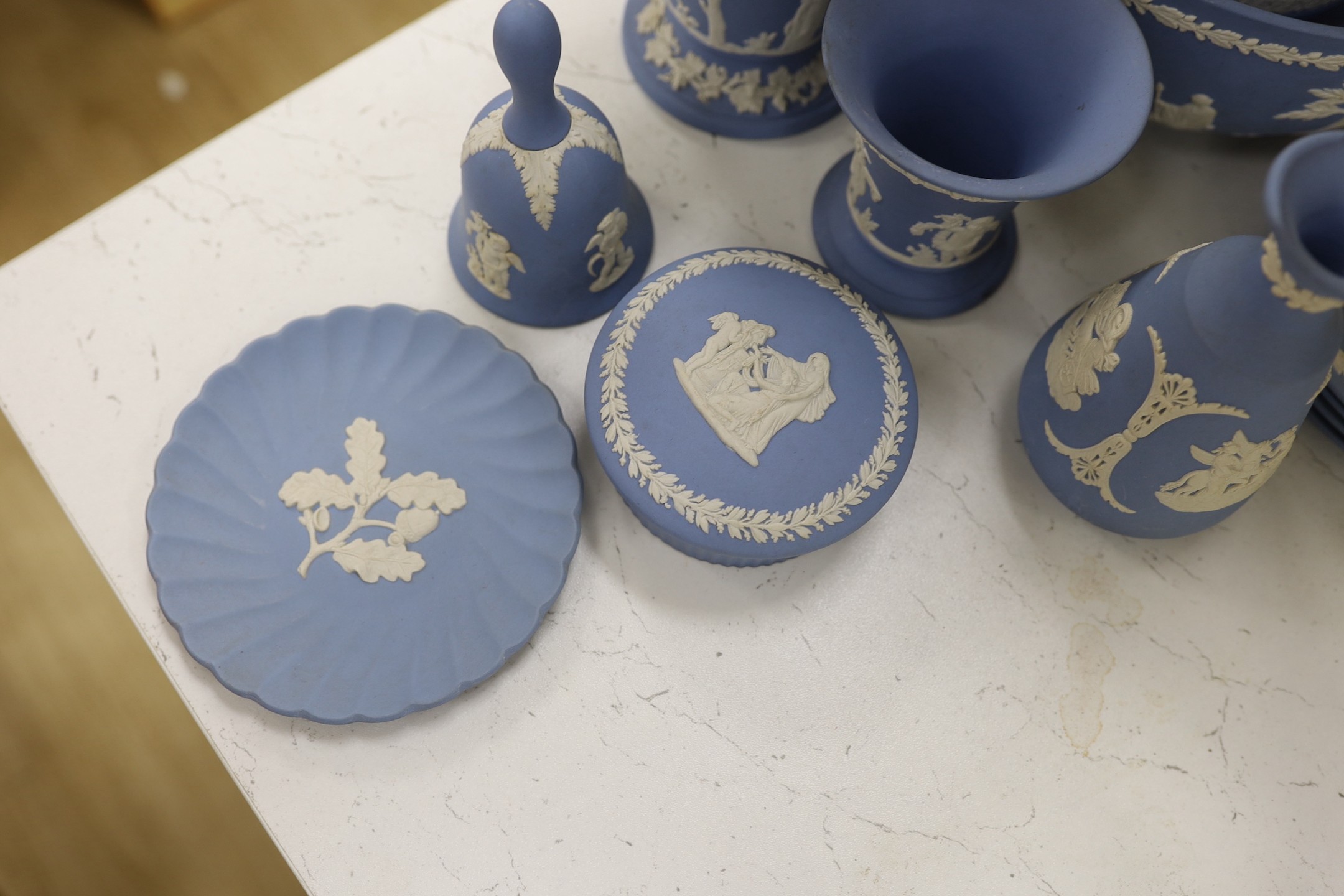 A group of Wedgwood Jasperwares